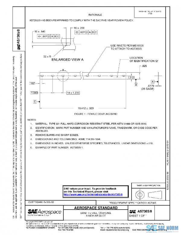 SAE AS7365/8 PDF