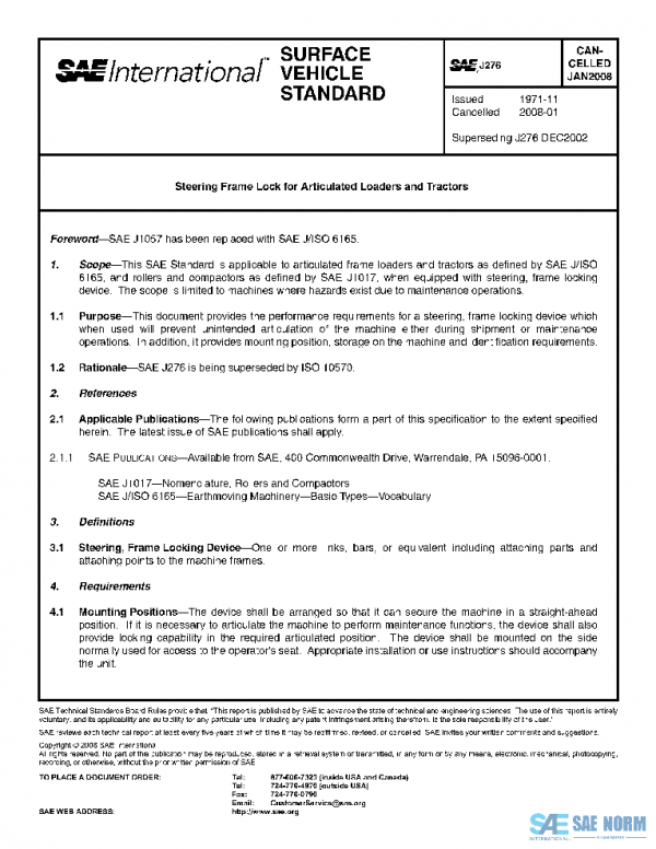 SAE J276_200801 PDF