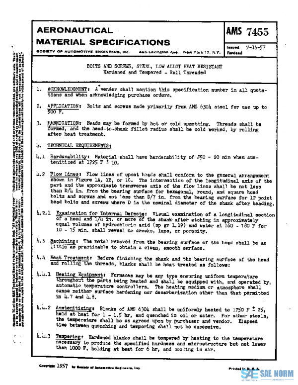 SAE AMS7455 PDF SAE AMS7455 PDF