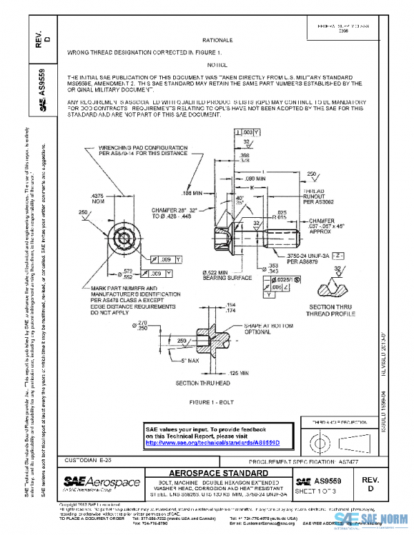 SAE AS9559D PDF