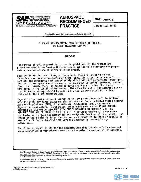 SAE ARP4737 PDF