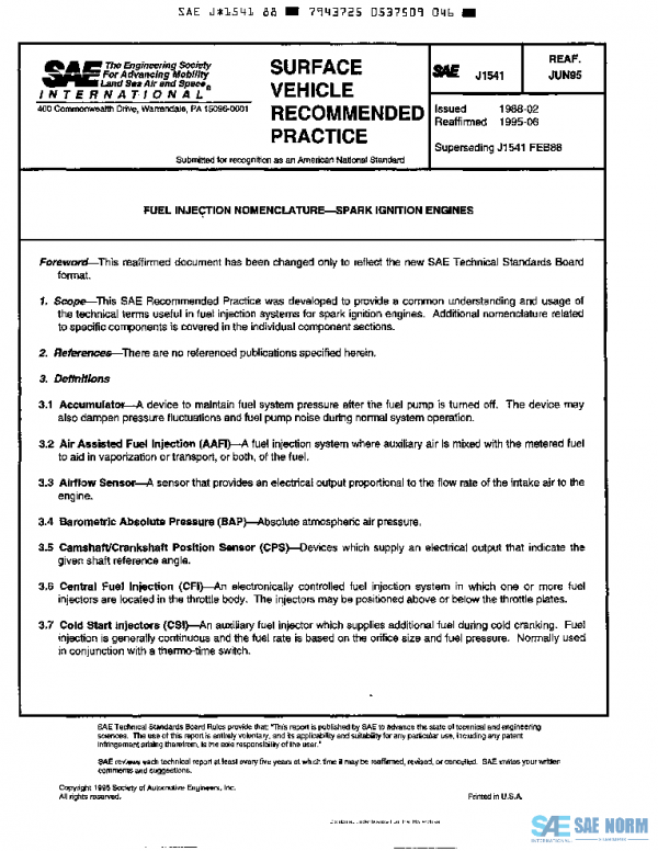 SAE J1541_199506 PDF
