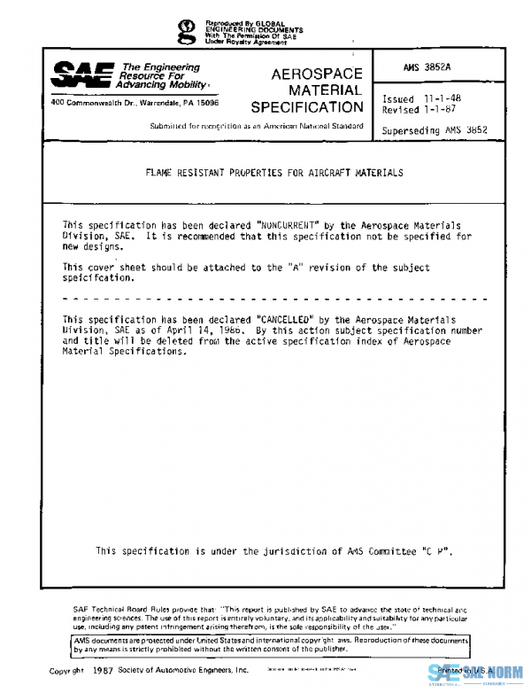 SAE AMS3852A PDF