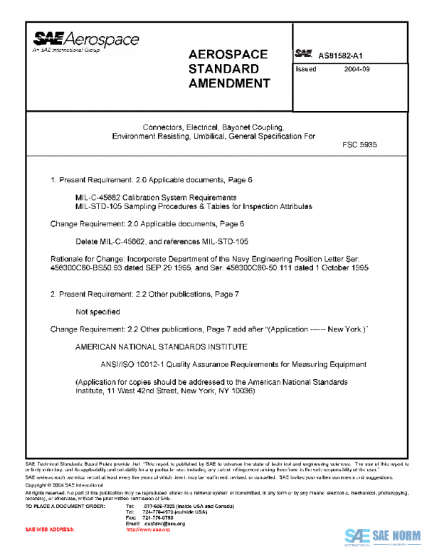 SAE AS81582_A1 PDF SAE AS81582_A1 PDF