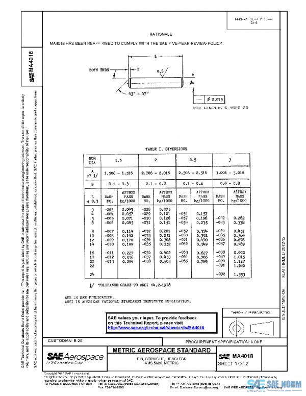 SAE MA4018 PDF SAE MA4018 PDF
