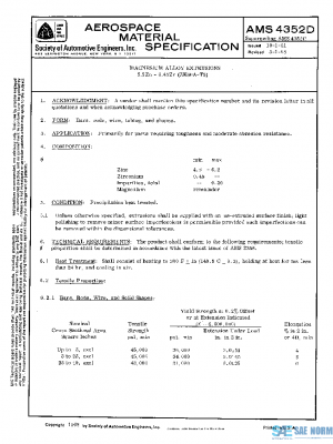 SAE AMS4352D PDF