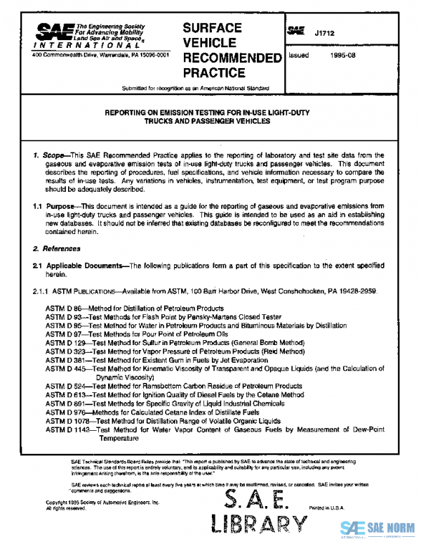 SAE J1712_199508 PDF