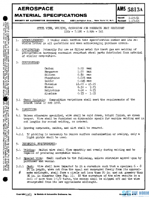 SAE AMS5813A PDF