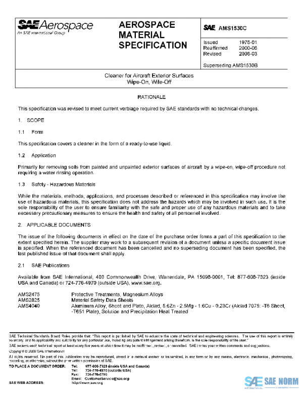 SAE AMS1530C PDF