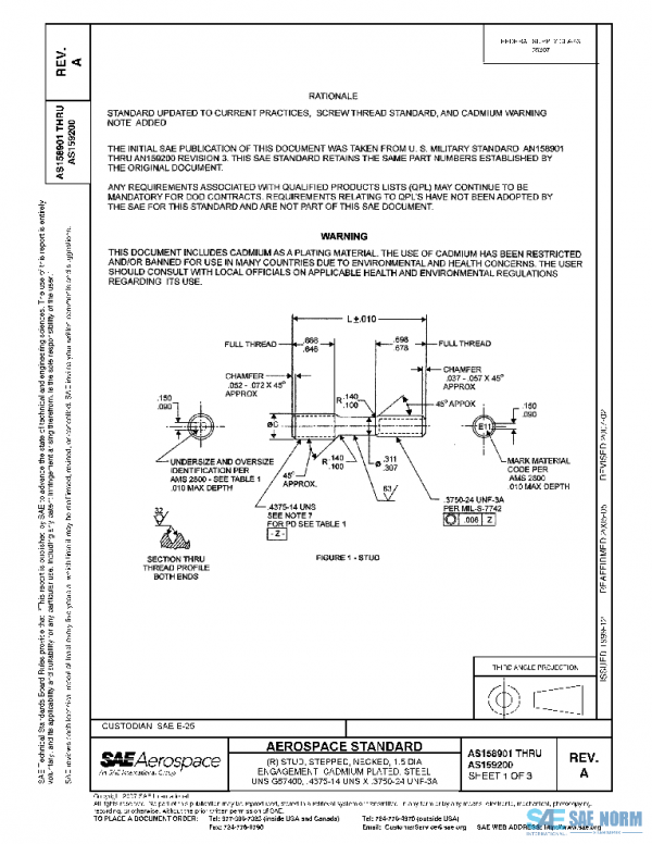 SAE AS158901A PDF