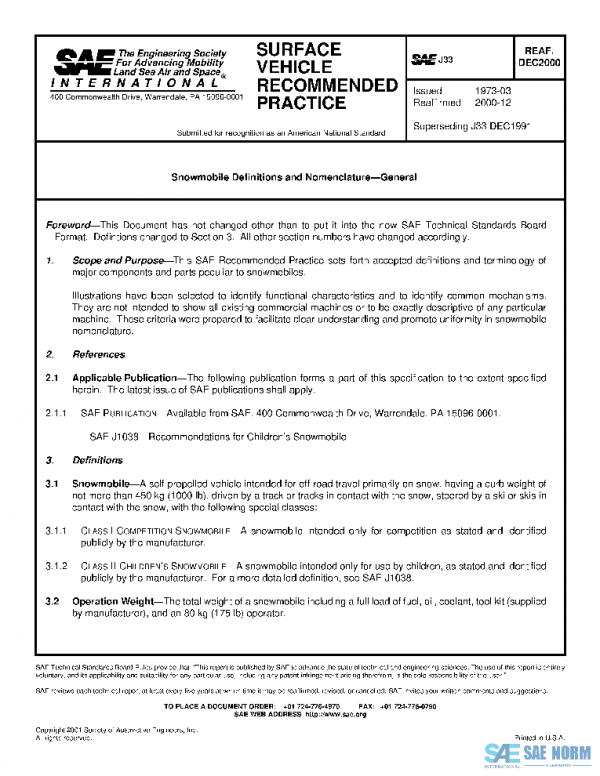 SAE J33_200012 PDF