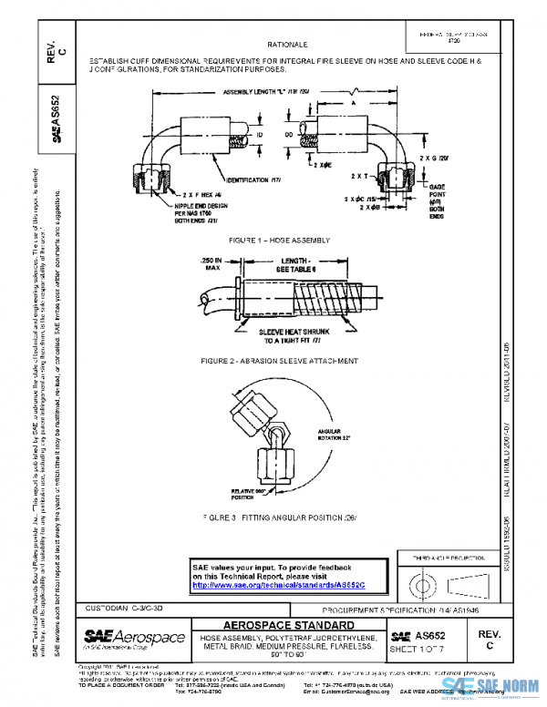 SAE AS652C PDF