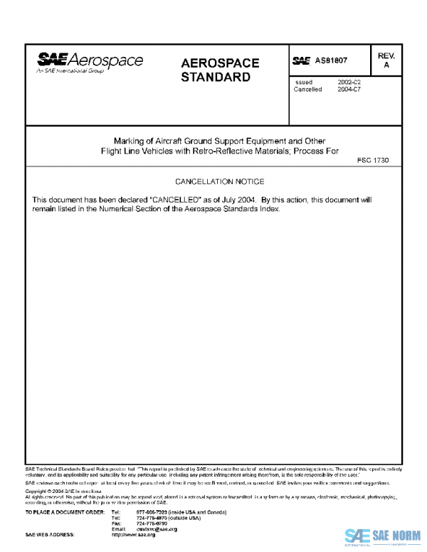 SAE AS81807A PDF SAE AS81807A PDF