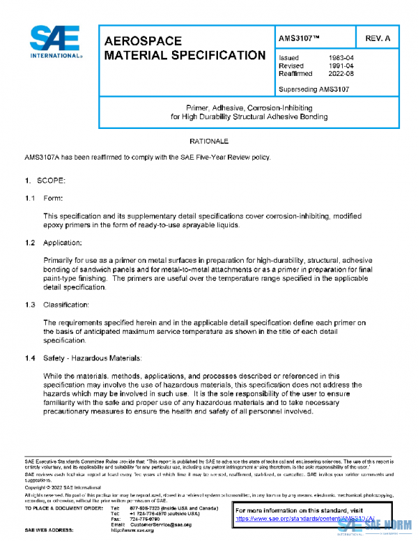 SAE AMS3107A PDF