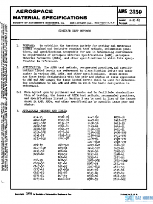 SAE AMS2350 PDF