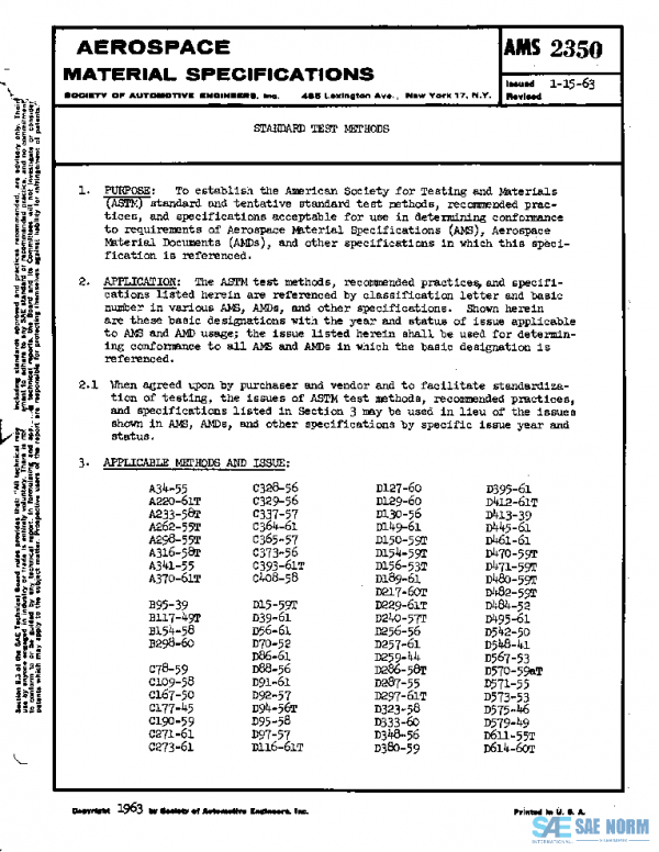 SAE AMS2350 PDF