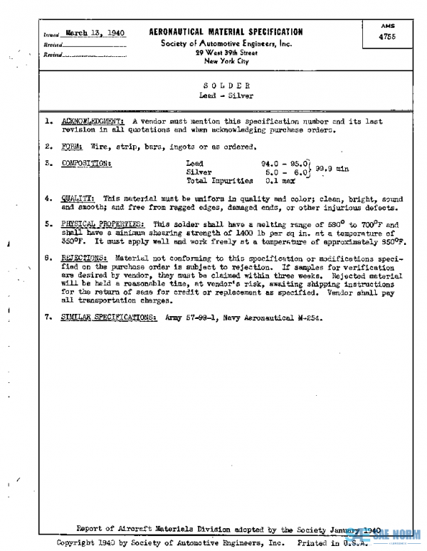 SAE AMS4755 PDF SAE AMS4755 PDF