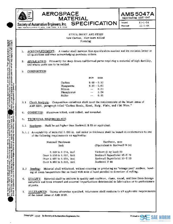 SAE AMS5047A PDF