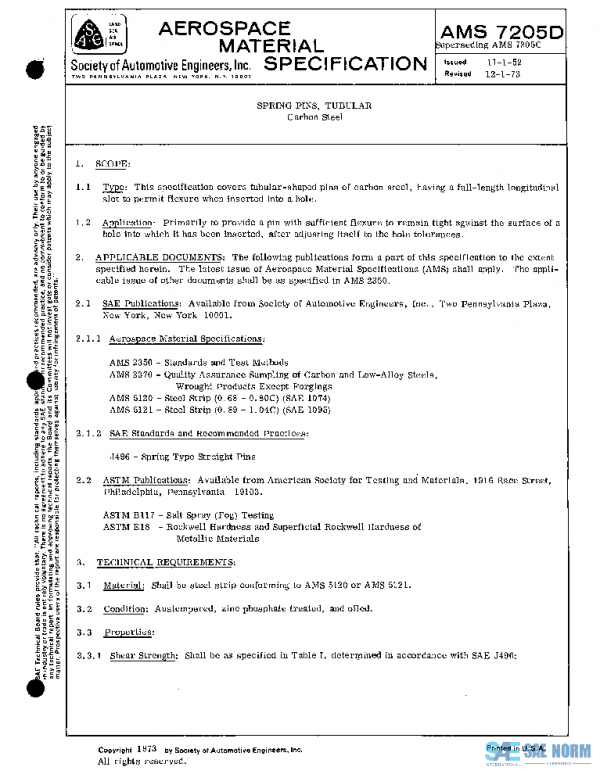 SAE AMS7205D PDF
