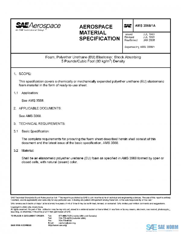 SAE AMS3568/1A PDF