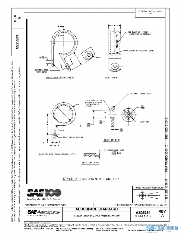 SAE AS25281A PDF SAE AS25281A PDF