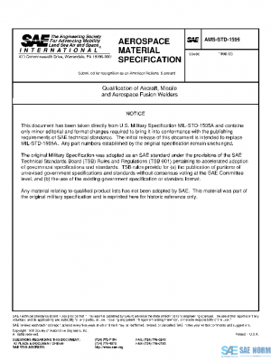 SAE AMSSTD1595 PDF