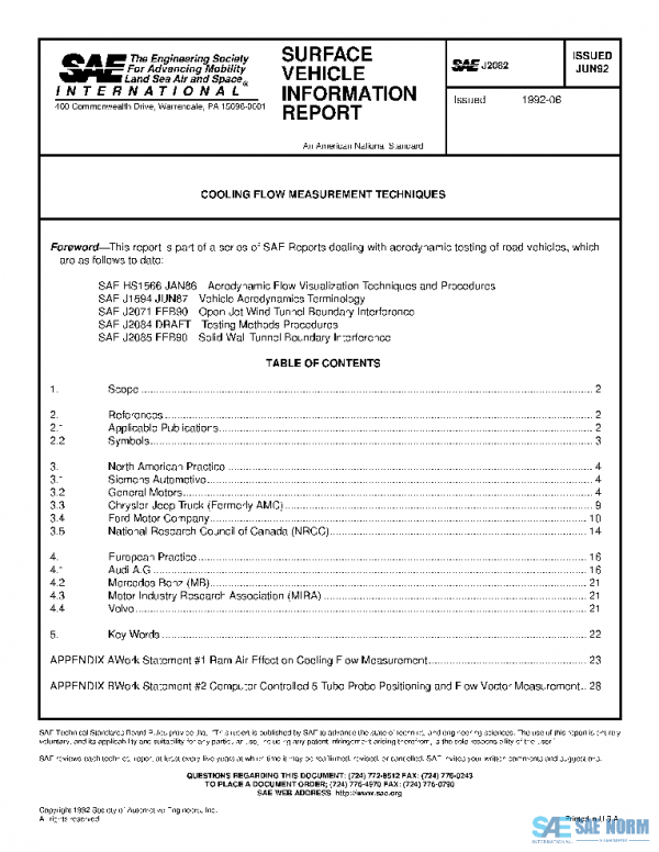SAE J2082_199206 PDF SAE J2082_199206 PDF