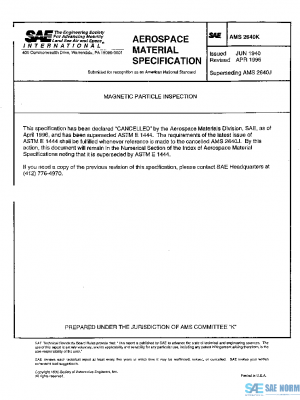SAE AMS2640K PDF