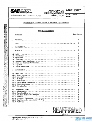 SAE ARP1587 PDF