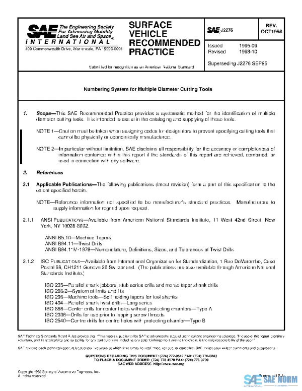 SAE J2276_199810 PDF SAE J2276_199810 PDF