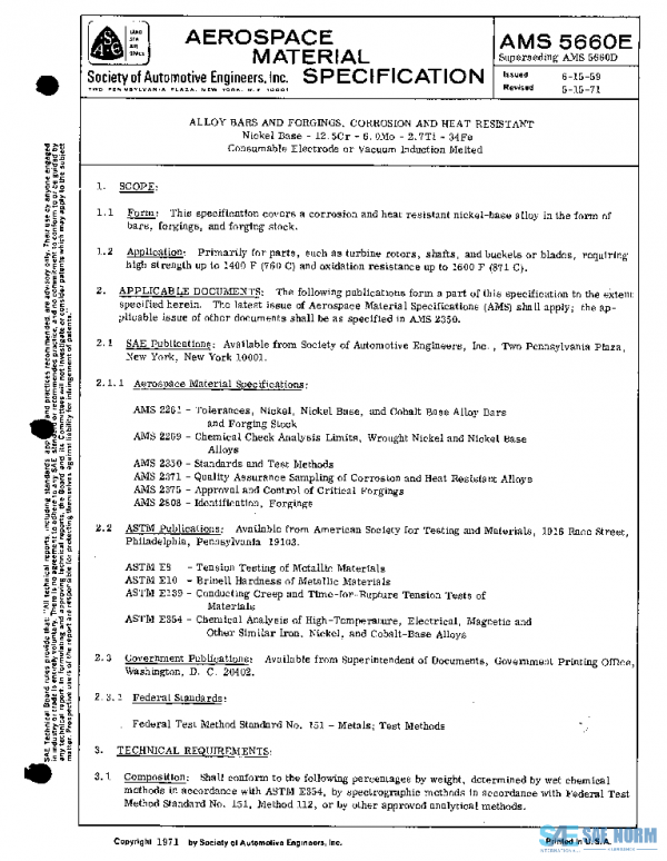 SAE AMS5660E PDF