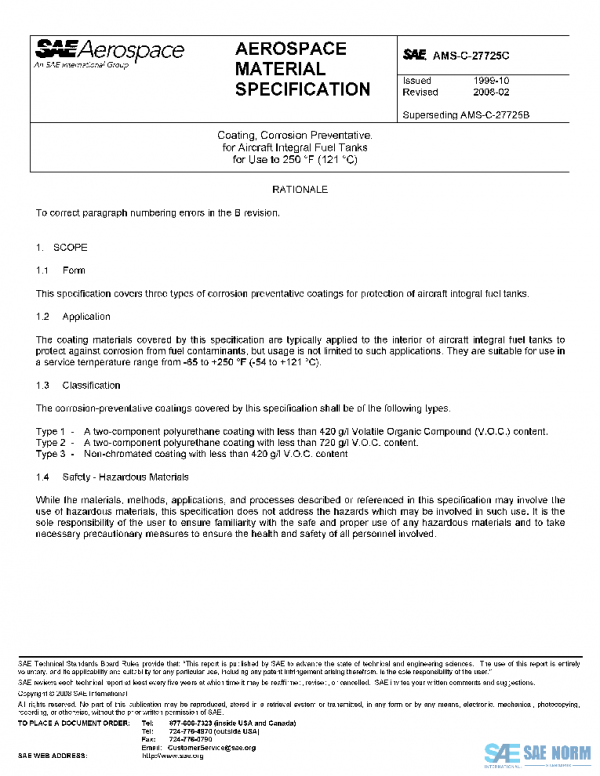 SAE AMSC27725C PDF