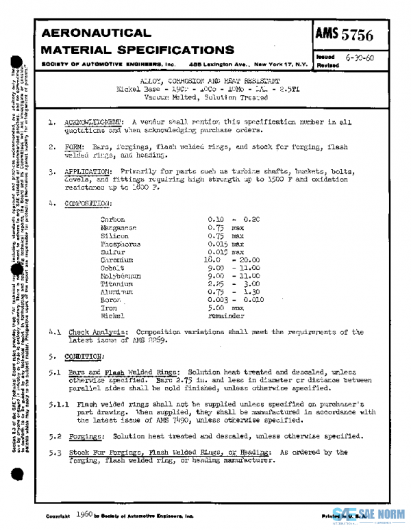 SAE AMS5756 PDF