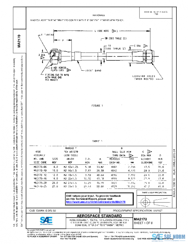 SAE MA2170 PDF
