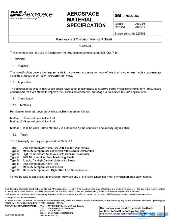 SAE AMS2700C PDF SAE AMS2700C PDF