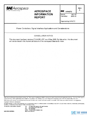 SAE AIR4272A PDF
