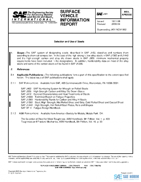 SAE J401_200004 PDF