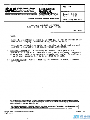 SAE AMS6407E PDF