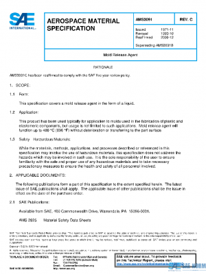 SAE AMS3091C PDF