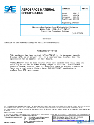 SAE AMS4222G PDF