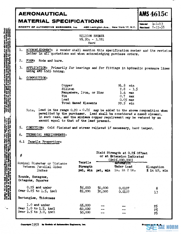 SAE AMS4615C PDF SAE AMS4615C PDF