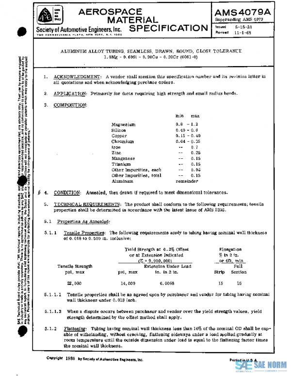 SAE AMS4079A PDF