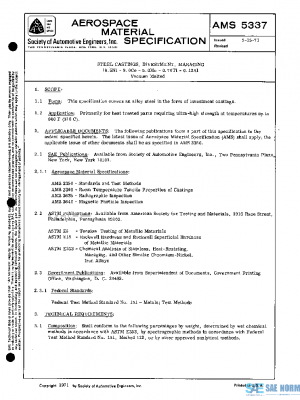 SAE AMS5337 PDF