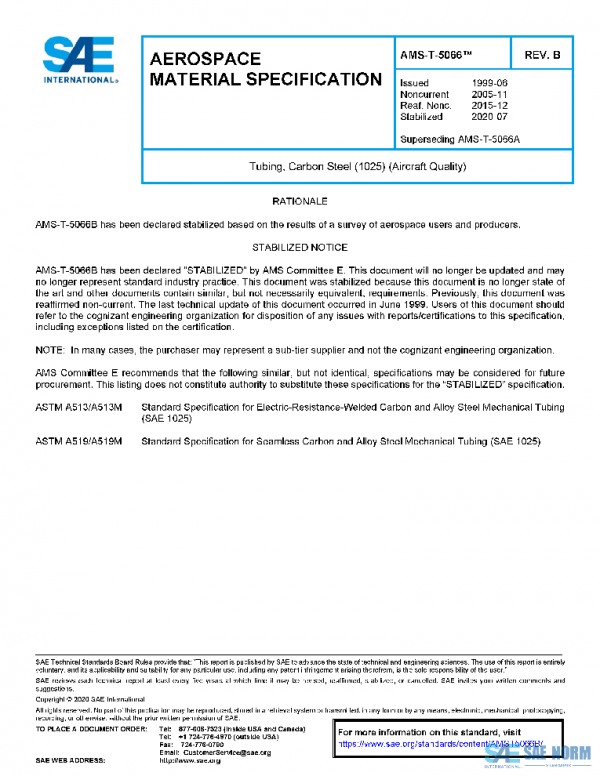 SAE AMST5066B PDF