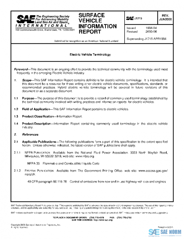SAE J1715_200006 PDF SAE J1715_200006 PDF