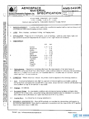 SAE AMS6490B PDF