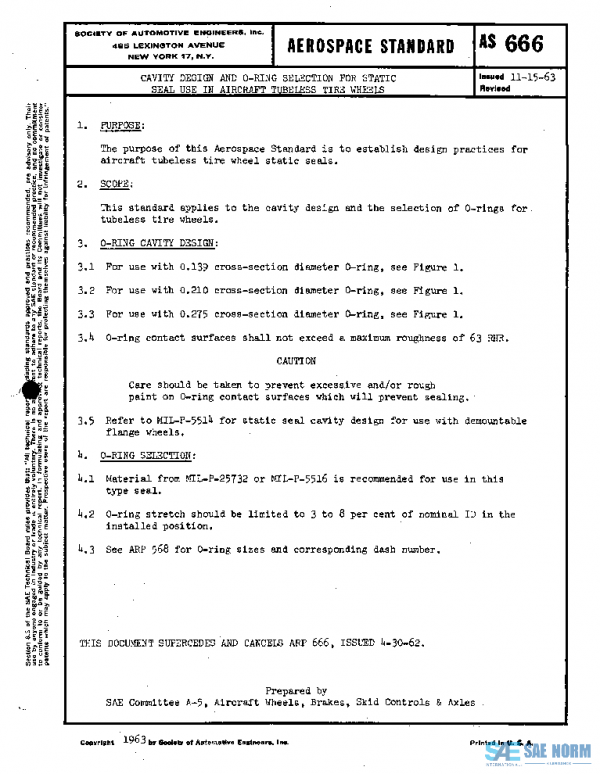 SAE AS666 PDF
