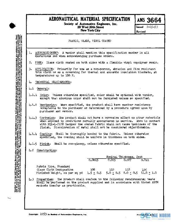 SAE AMS3664 PDF SAE AMS3664 PDF