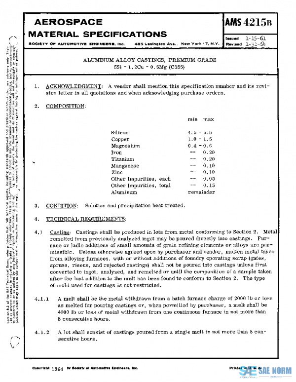 SAE AMS4215B PDF
