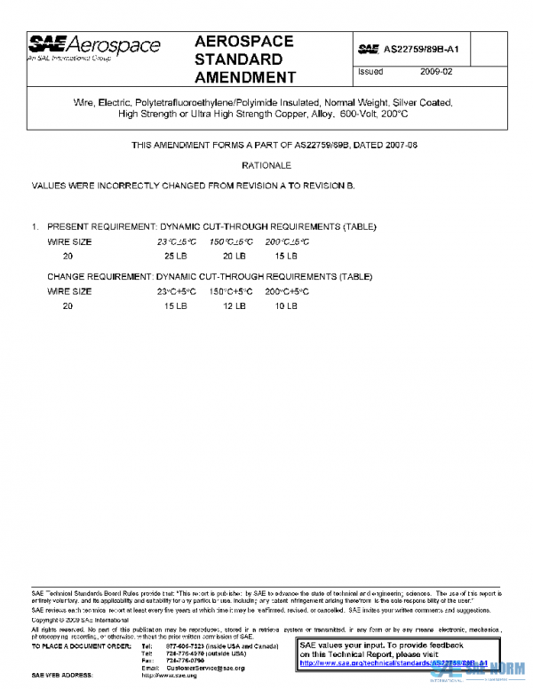 SAE AS22759/89B_A1 PDF SAE AS22759/89B_A1 PDF